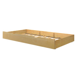 1206-001 : Underbed Storage Trundle with Slats, Natural