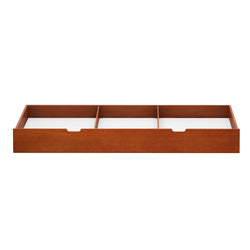 1231-003 : Underbed Storage XL Trundle Drawer, Chestnut