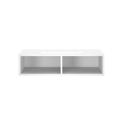 1616-002 : Furniture Underbed Cubbie, White