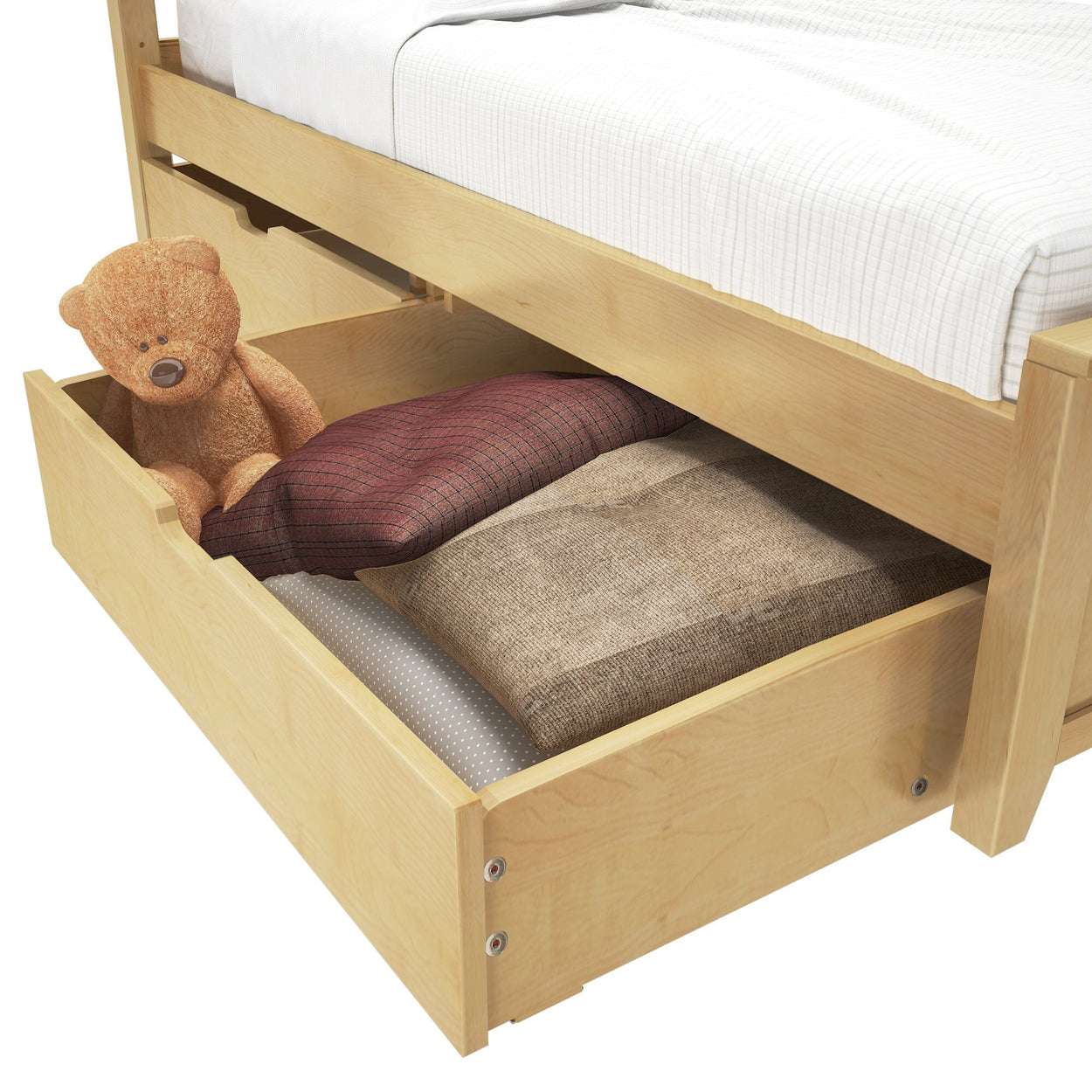 1625-001 : Underbed Storage Underbed Drawers, Natural