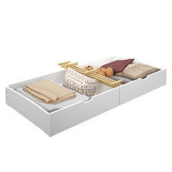 1625-002 : Underbed Storage Underbed Drawers, White