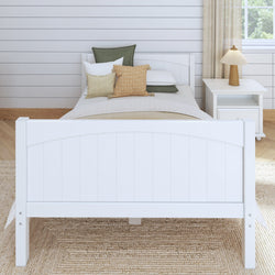 2040 XL WP : Kids Beds Full XL Basic Bed - Medium, Panel, White