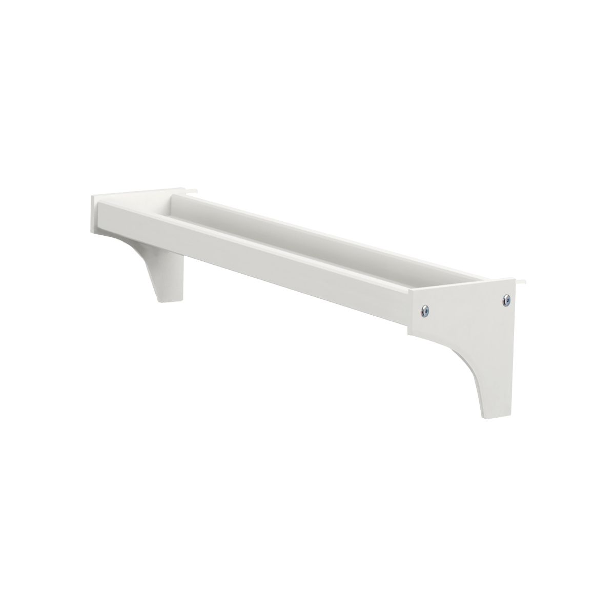 2105-002 : Accessory Long Bedside Tray, White