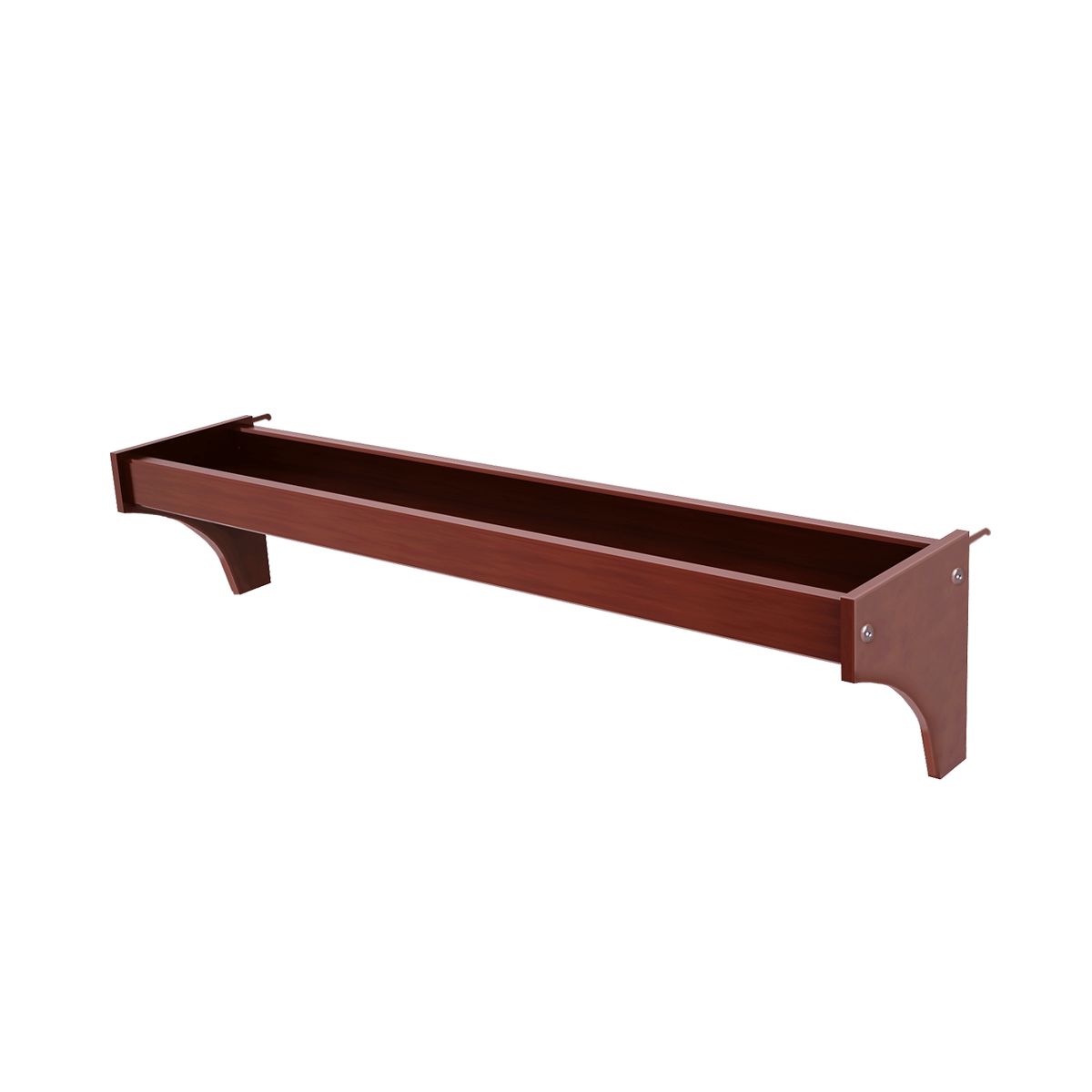 2105-003 : Accessory Long Bedside Tray, Chestnut