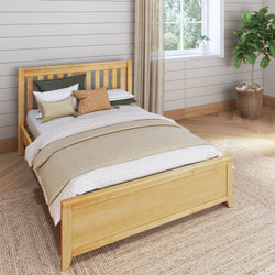 2160 XL UU NS : Kids Beds Full XL Traditional Bed with Underbed Dresser, Slat, Natural