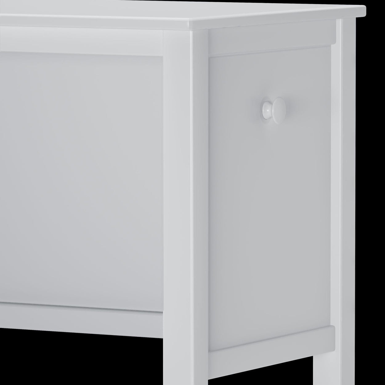 2453-002 : Furniture Large Study Desk, White