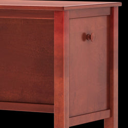 2453-003 : Desk Large Study Desk, Chestnut