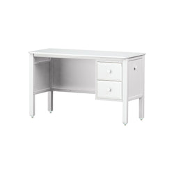 2454-002 : Desk Large 2 Drawer Desk, White