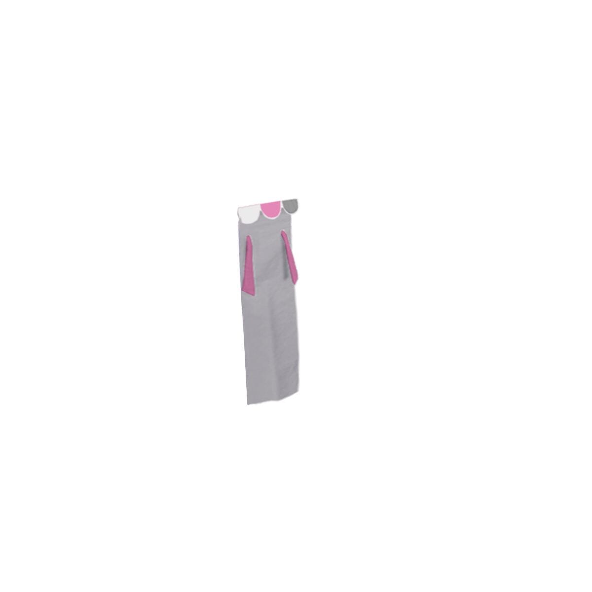 3265-057 : Accessories Low Loft/Bunk Convert Panel Twin to Full, Pink + Grey