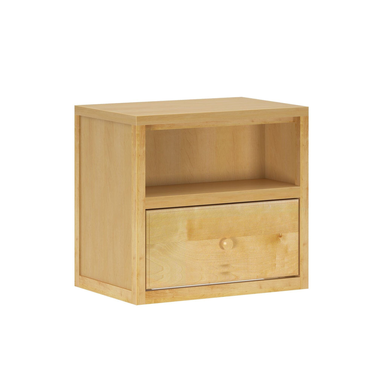 4520-001 : Furniture Maxtrix One Drawer Nightstand, Natural