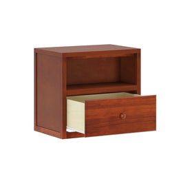 4520-003 : Furniture Maxtrix One Drawer Nightstand, Chestnut