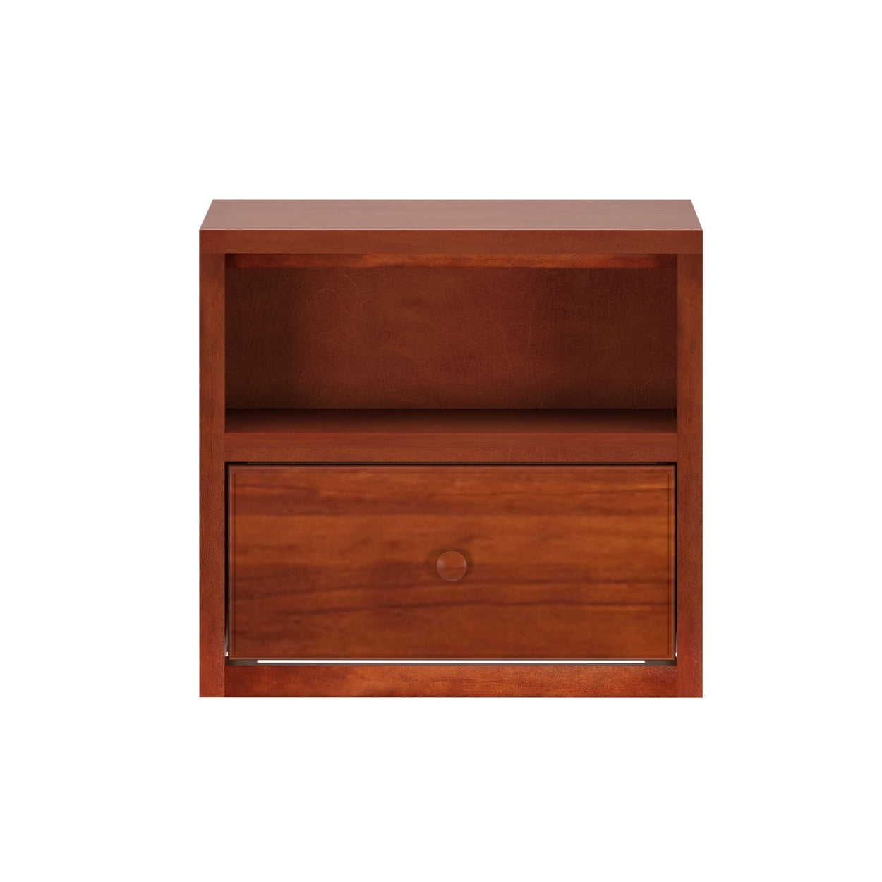 4520-003 : Furniture Maxtrix One Drawer Nightstand, Chestnut