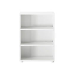 4635-002 : Bookcase Low Bookcase, White - 22.5"