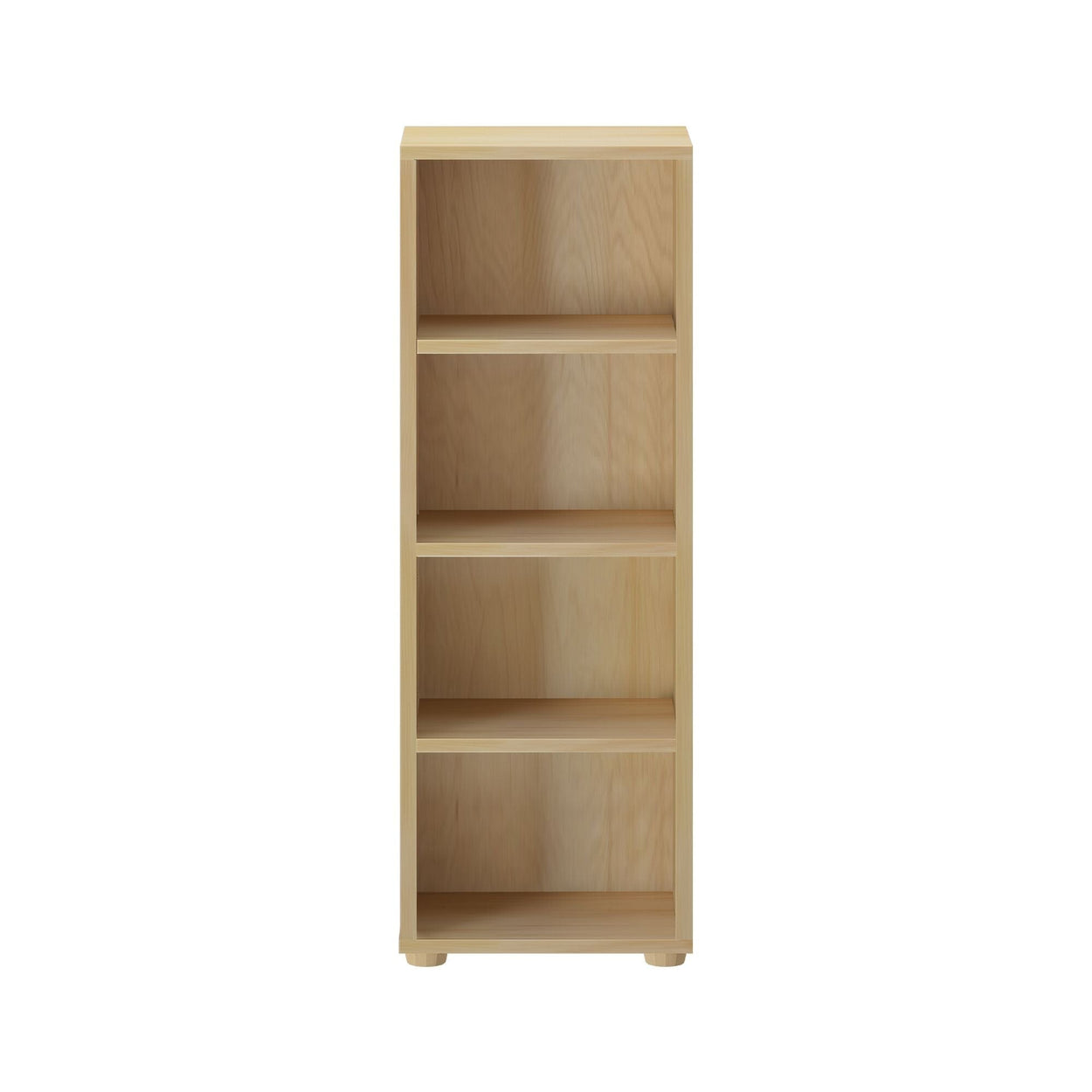 4643-001 : Bookcase Mid Bookcase, Natural- 15"