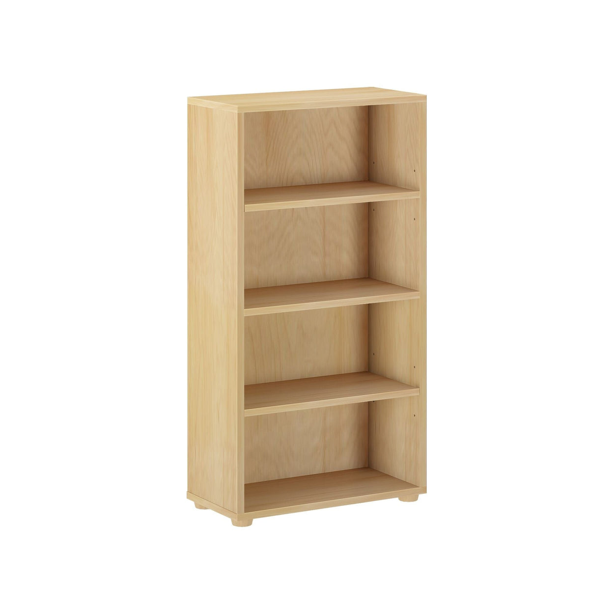 4645-001 : Bookcase Mid Bookcase, Natural- 22.5"