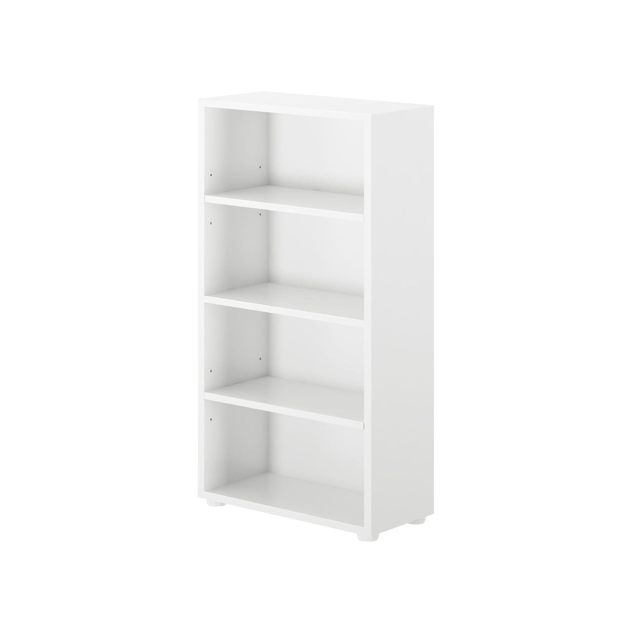 4645-002 : Bookcase Mid Bookcase, White- 22.5"