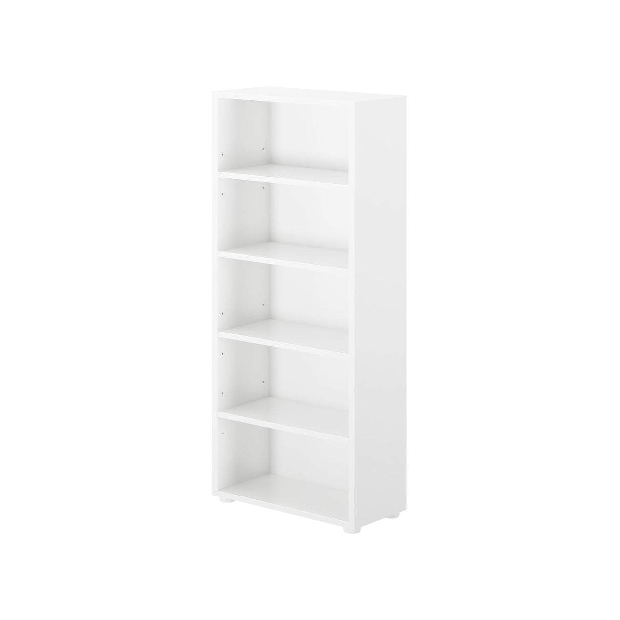 4655-002 : Bookcase High Bookcase, White- 22.5"