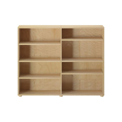 4680-001 : Bookcase Mid Bookcase, Natural - 52.5"