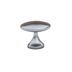 5111-120 : Component Brushed Steel Drawer Knob : Silver