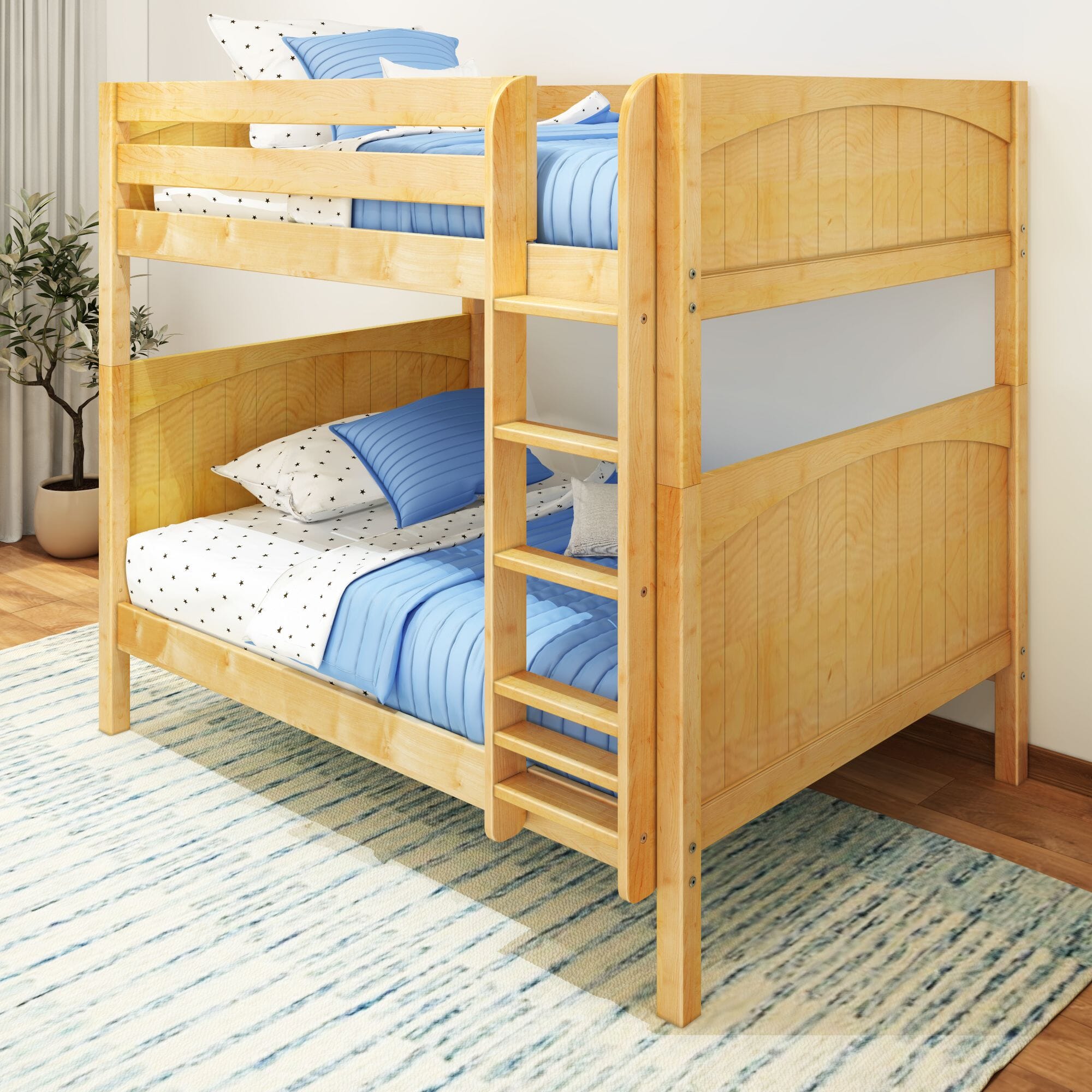 Full High Bunk Bed with Ladder – Maxtrix Kids