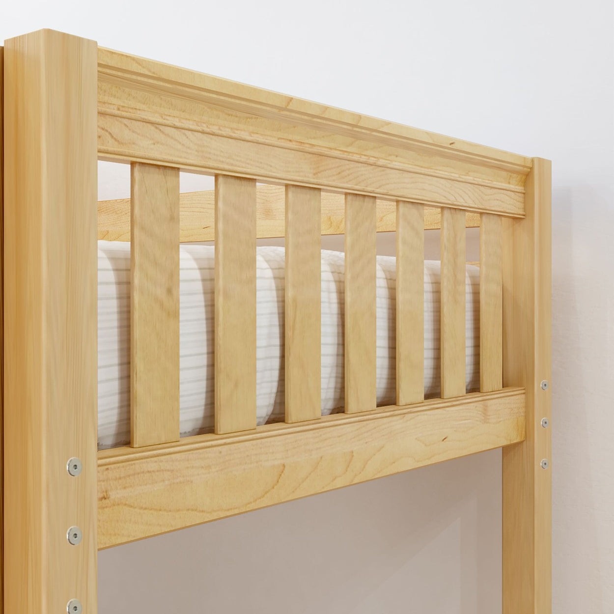 CRUX NS : Multiple Bunk Beds Twin Medium Corner Bunk Bed, Slat, Natural