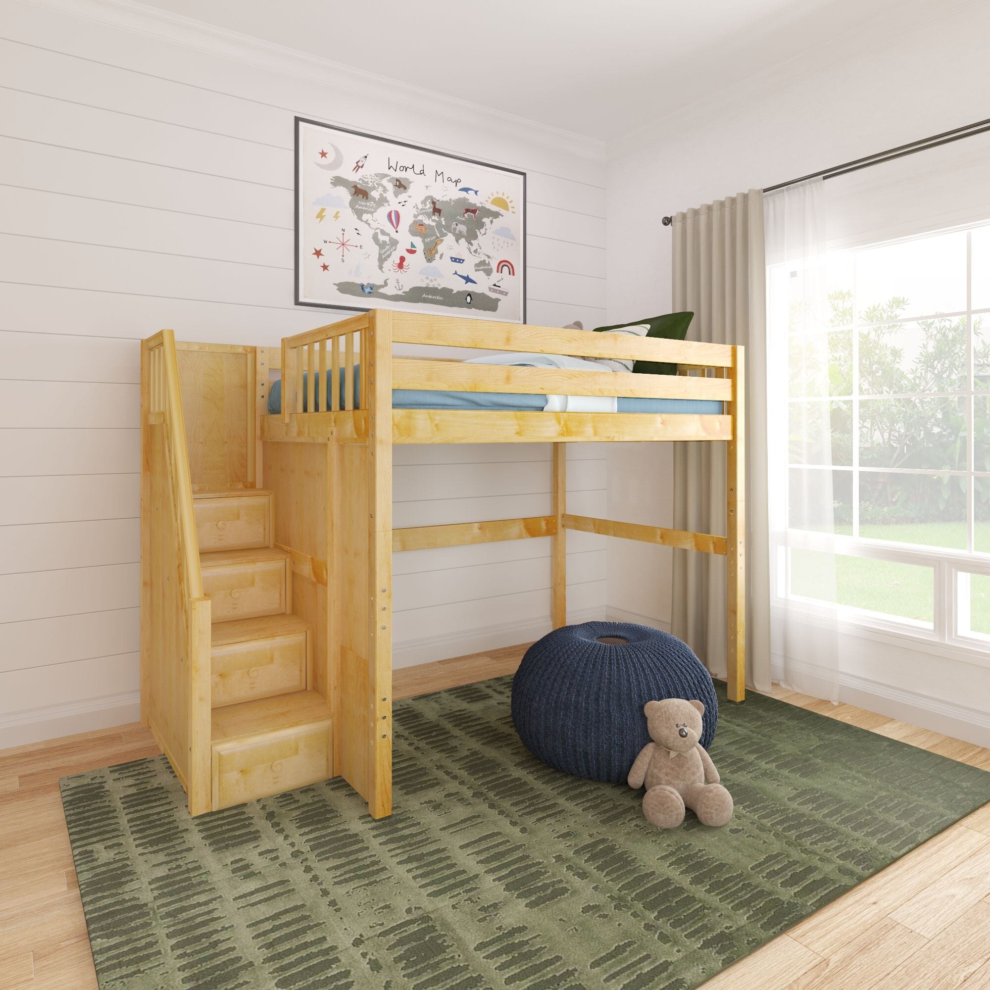 Best full size loft bed best sale