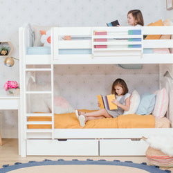 Twin Medium Bunk Bed with Underbed Storage Drawer