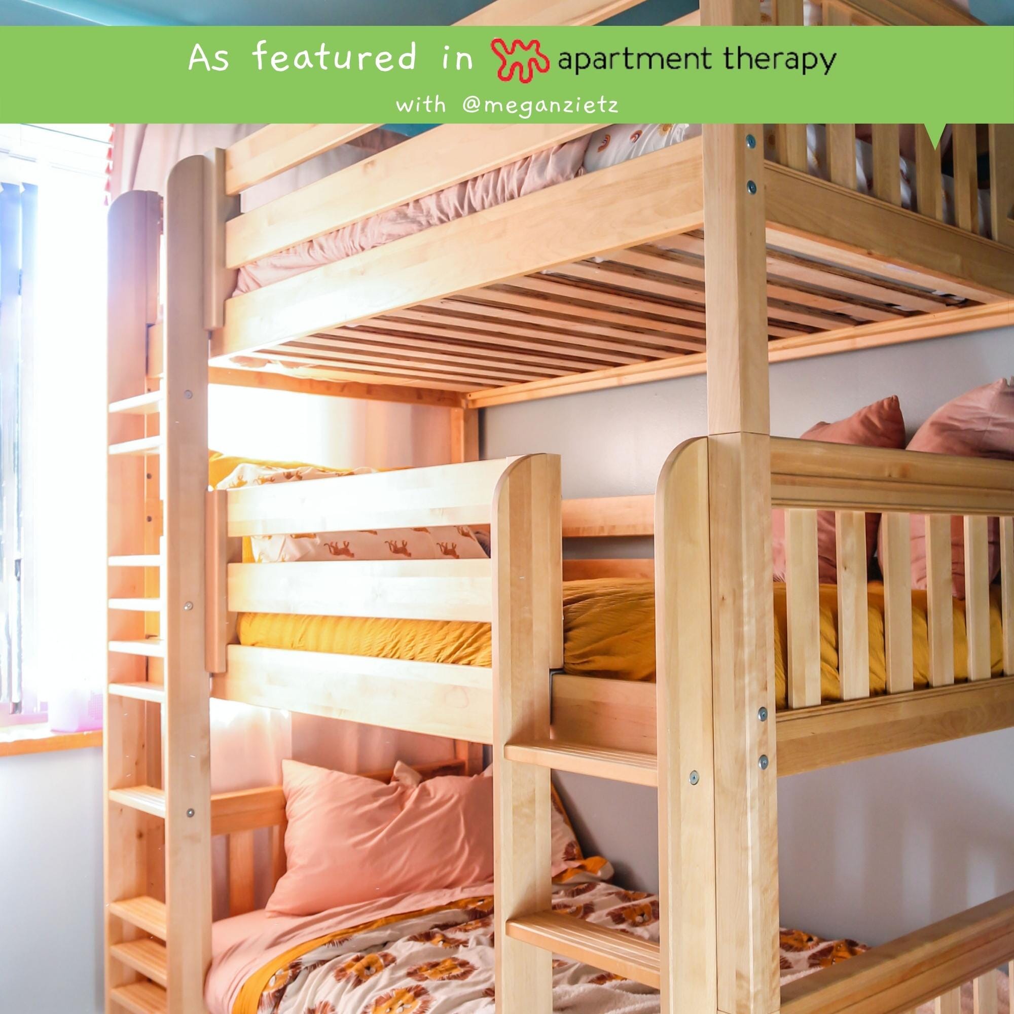 3 single bunk beds best sale