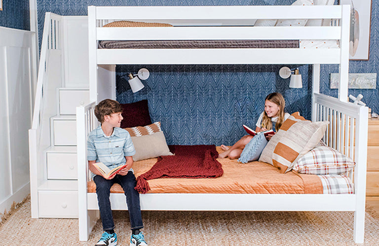 Big bunk clearance bed with desk