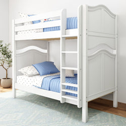 Twin High Bunk Bed with Ladder