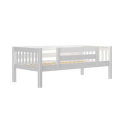 YEAH XL WS : Kids Beds Twin XL Toddler Bed, Slat, White