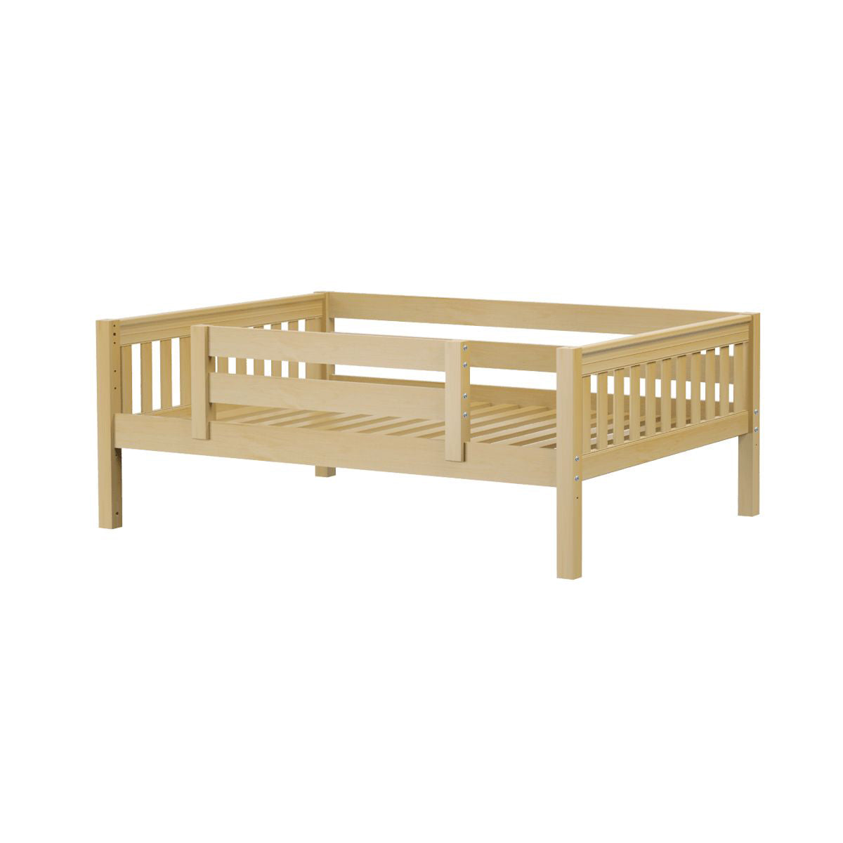 YEP XL NS : Kids Beds Full XL Toddler Bed, Slat, Natural