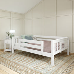 YEP XL WS : Kids Beds Full XL Toddler Bed, Slat, White