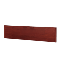 18-003 : Component Queen Vanity Panel, Chestnut